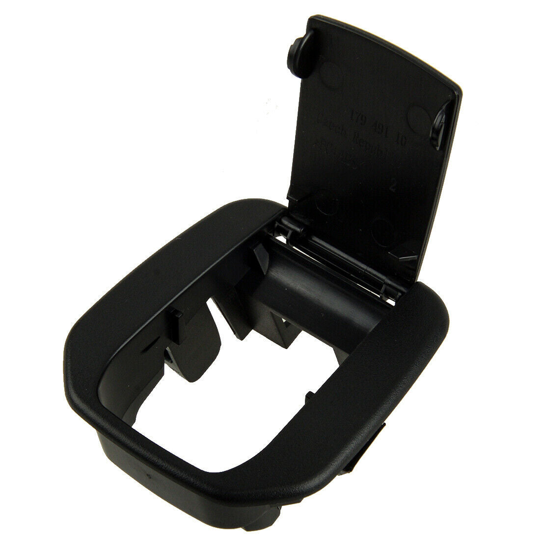 Black Rear Seat Hook Isofix Cover Child Restraint Fit For BMW E81 E87 E82 E84