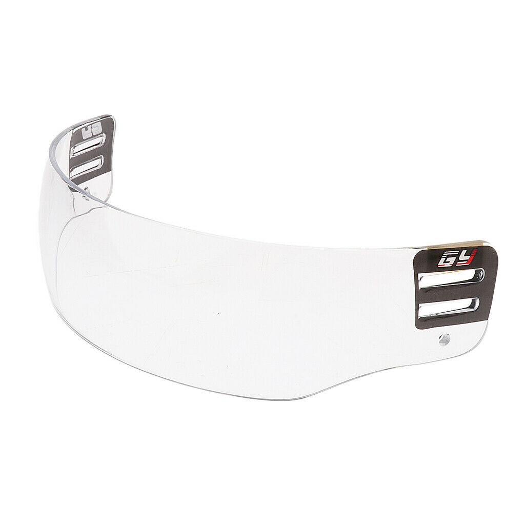PC Polycarbonate Anti-Scratch Roller Hockey Visor Face Shield Spectacles