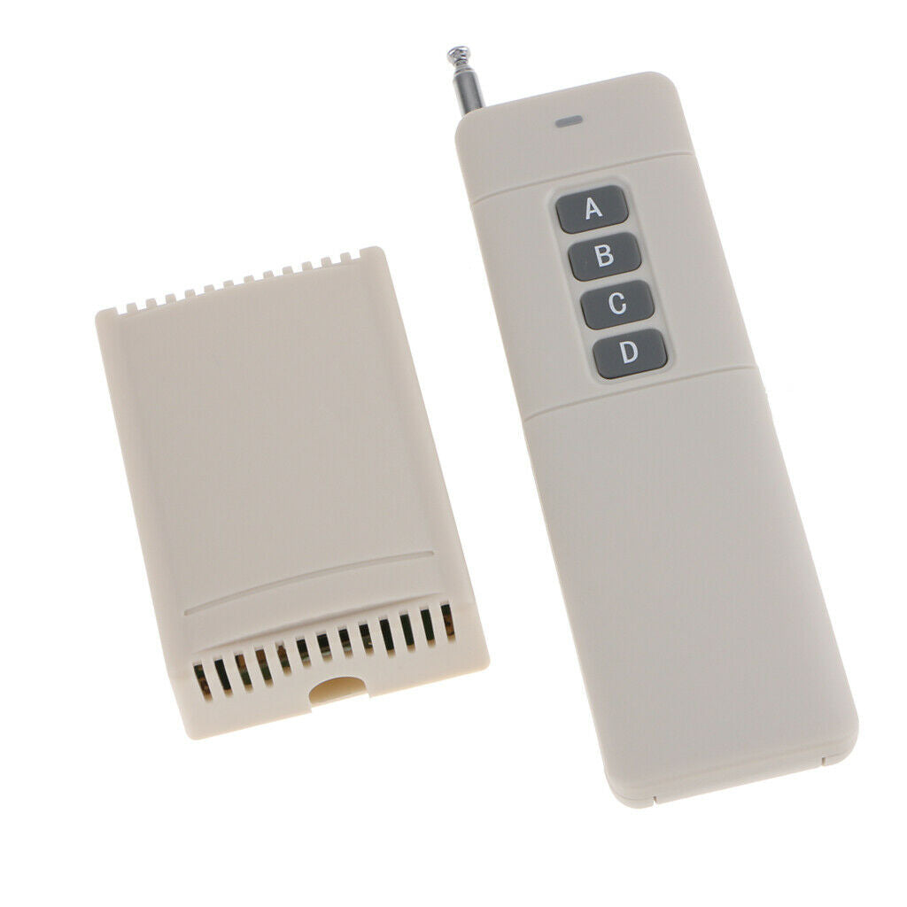 Wireless Remote Control Relay Switch Module 4-key + Remote Control Switch