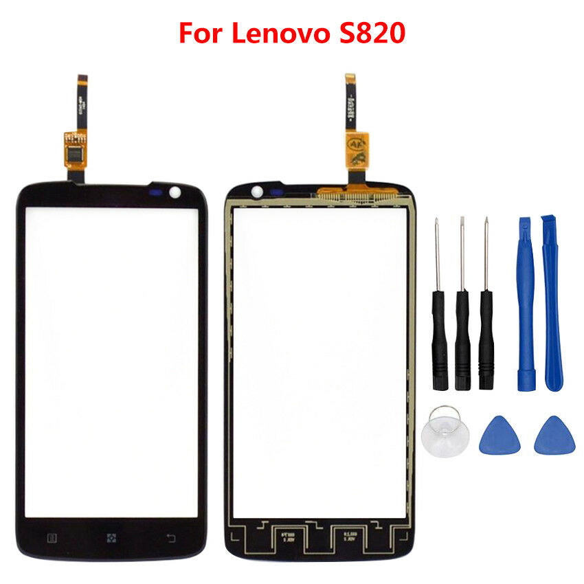 New Touch Screen Digitizer Glass Lens Replace For Lenovo S820 Black