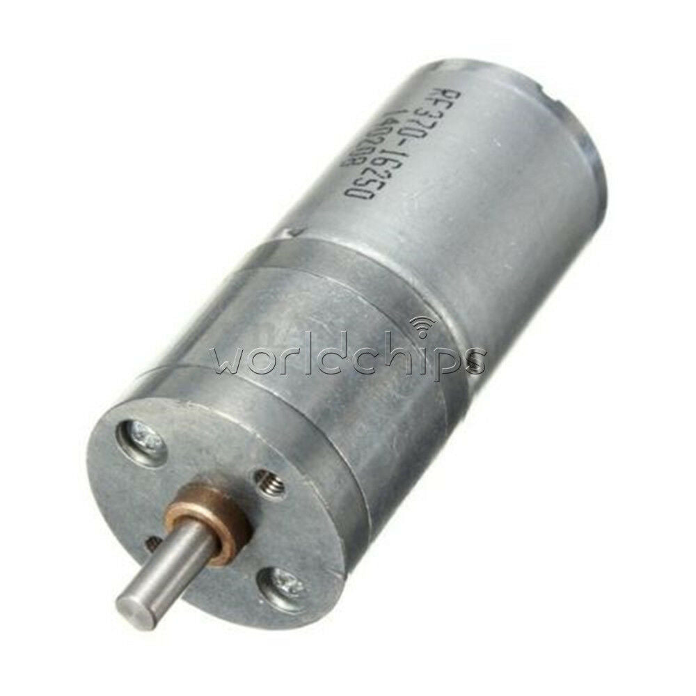 12V DC 60RPM Powerful Torque Micro Speed Reduction Gear Box Motor Electric