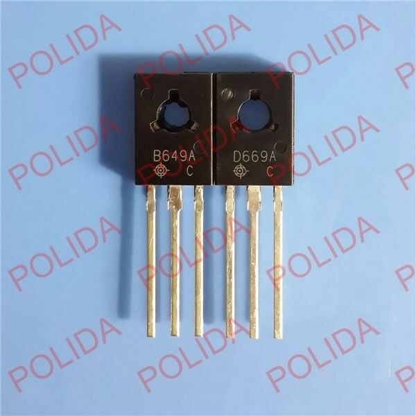 50pairs OR 100PCS TO-126 2SB649A/2SD669A 2SB649/2SD669 B649A/D669A B649/D669