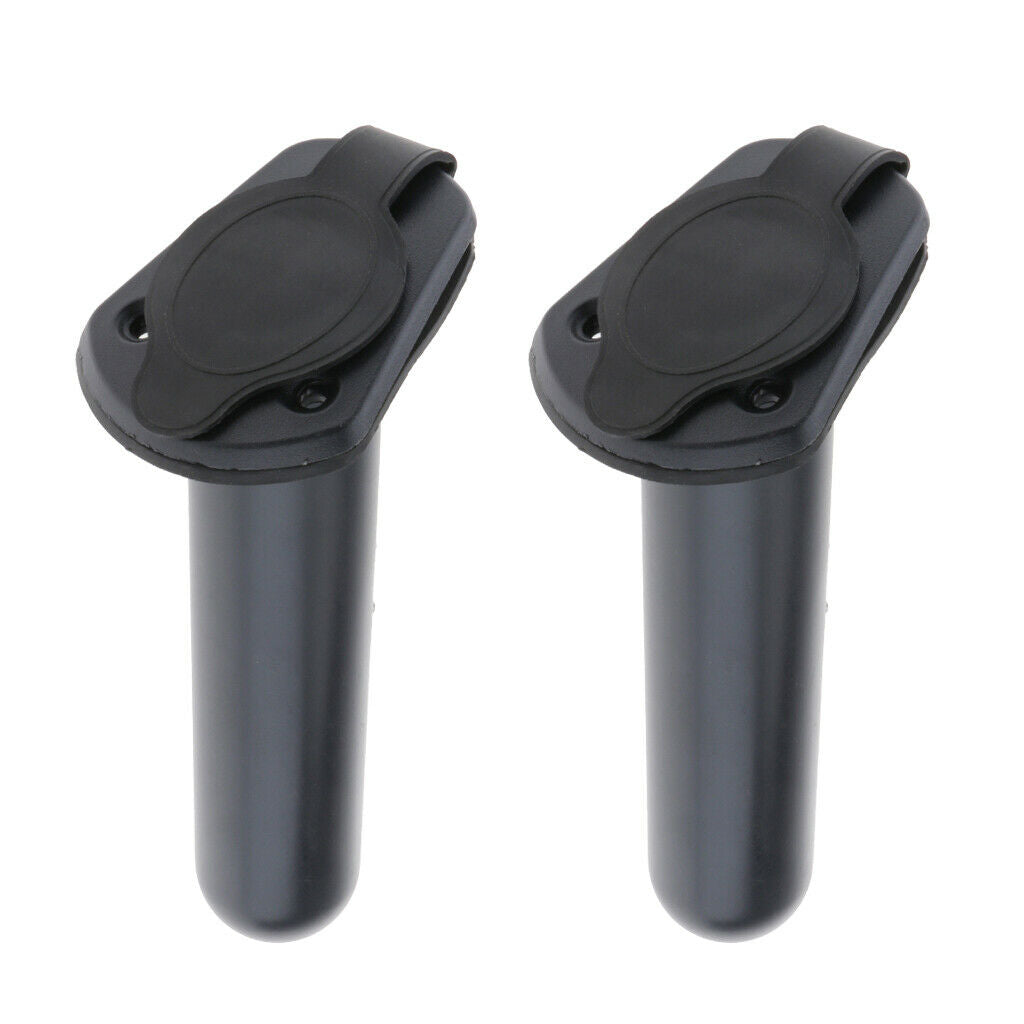 2x Recessed Fishing Rod Holder for Kayak Tube Accessories for