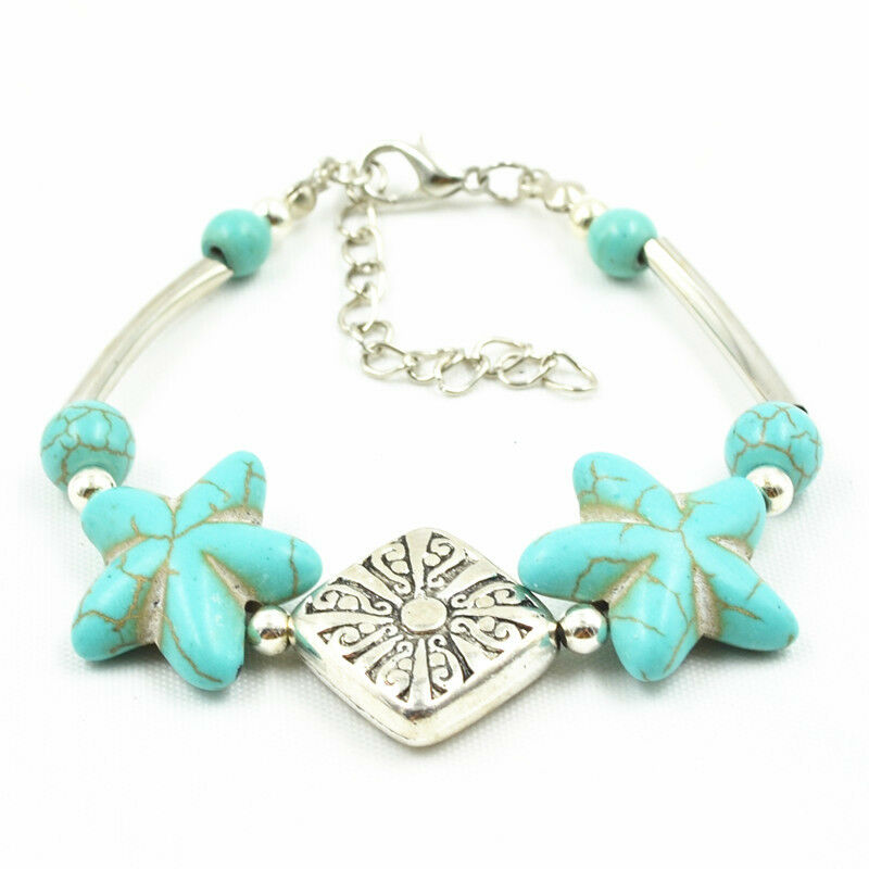 Wholesale Lots 12 Fashion Beauty Tibetan Sliver Cuff Bracelet Bead Adjust Bangle