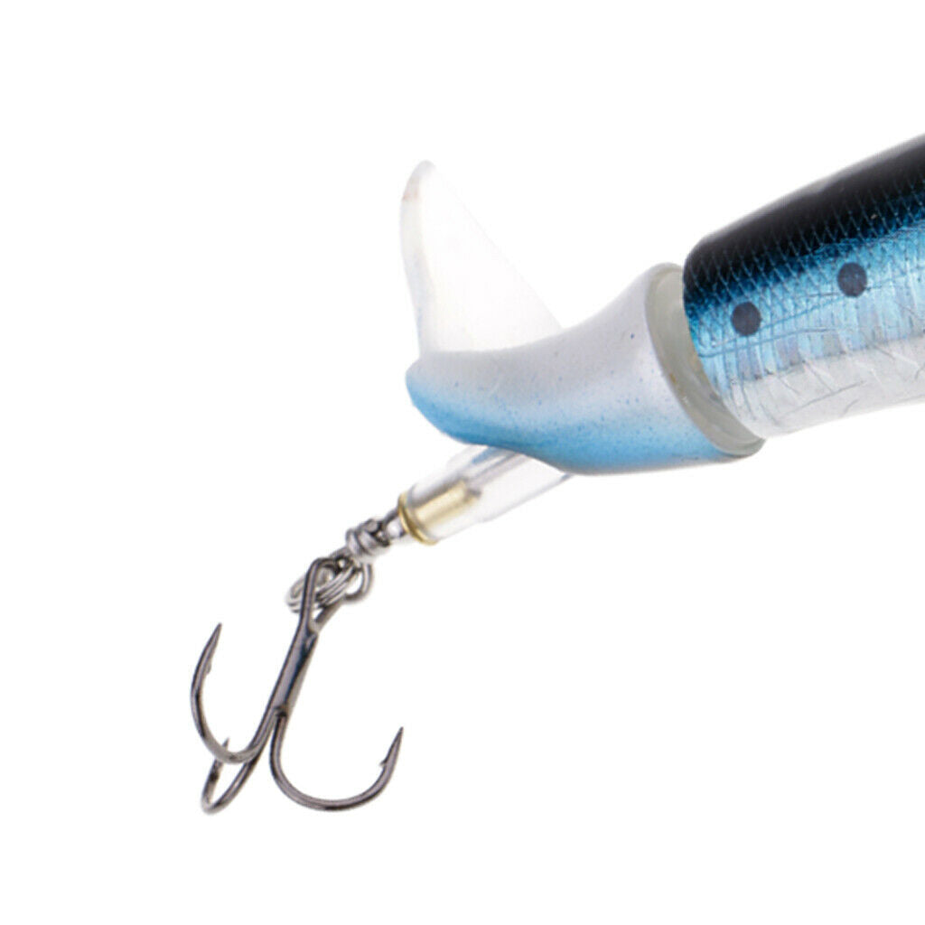 Fishing Lures, 2Pcs Lifelike Topwater Fishing Lure Crankbaits with Plastic