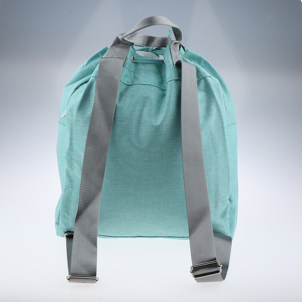 Men Women Causal Backpacks Waterproof Drawstring Bag Travel Backpacks Green