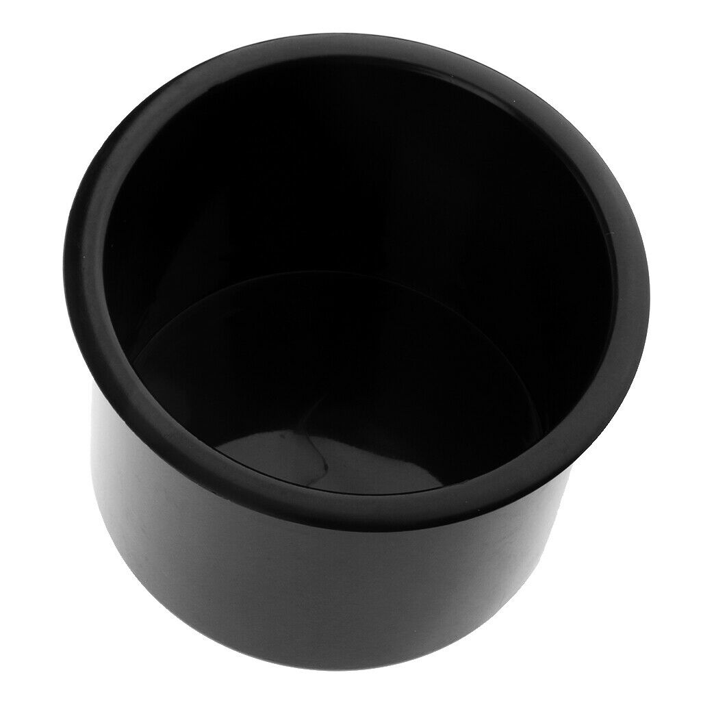 10pcs Plastic Cup Drink Holder for Marine Boat Car Truck Camper RV Black