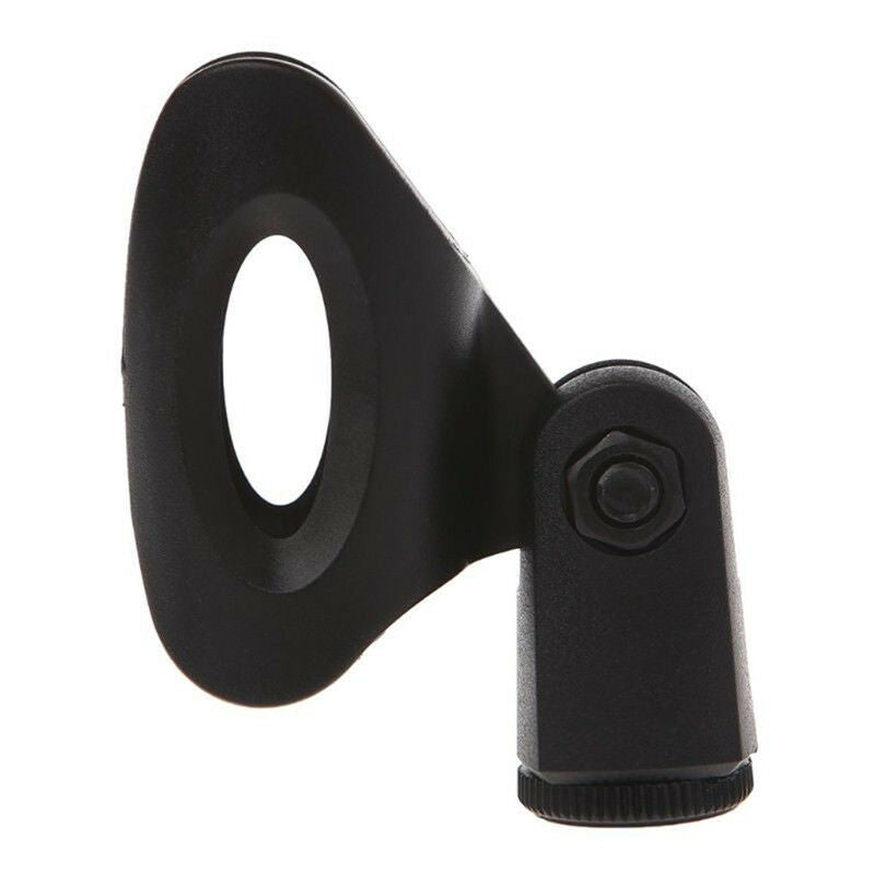 Mic Microphone Stand Accessory Flexible Plastic Clamp Clip Holder MountDDAU