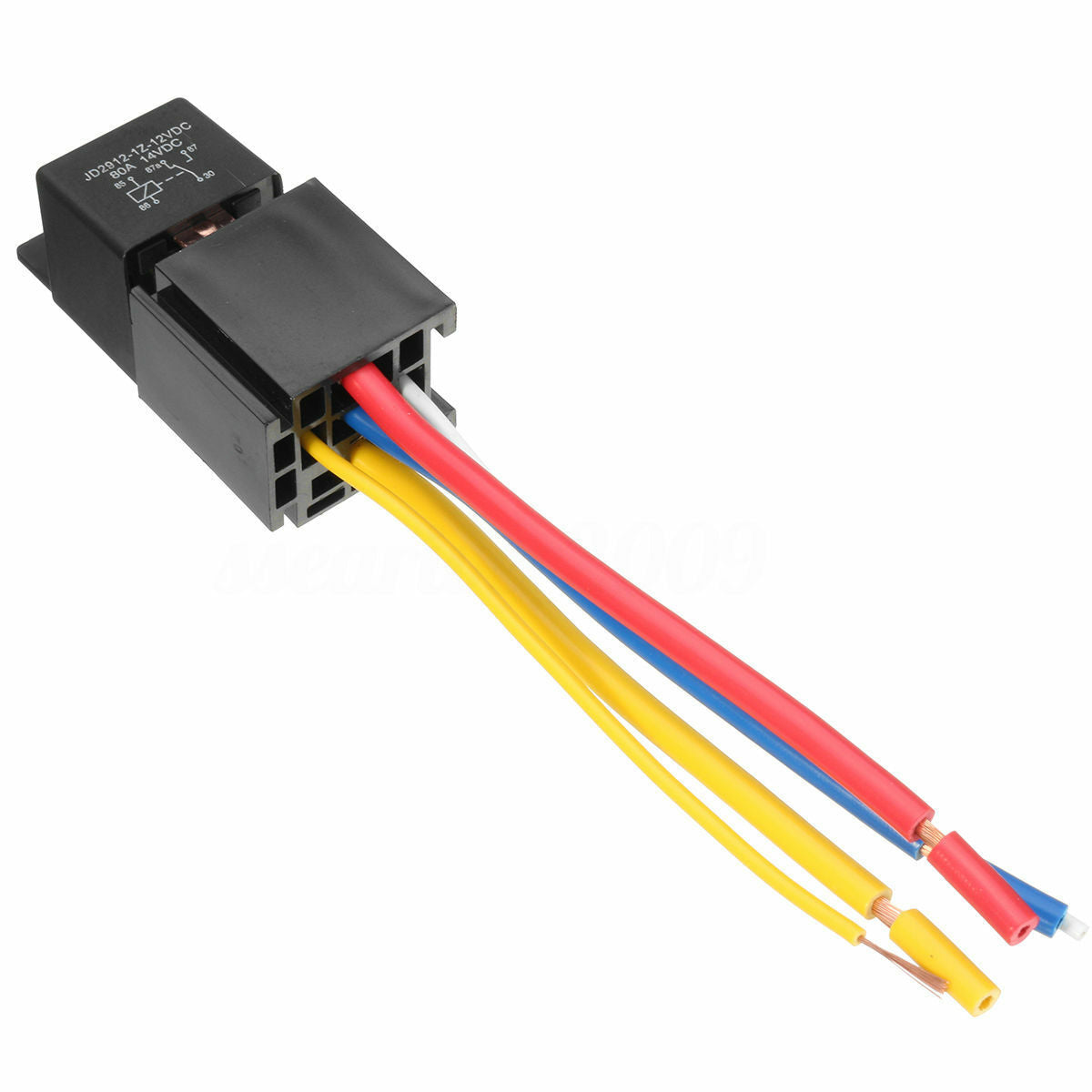 12V Relay Harness Socket Wire For Auto Car Truck 5Pin DC AMP SPDT Car Relays
