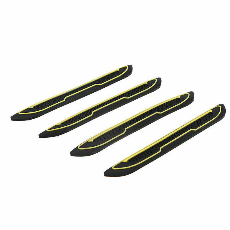 4x Car Accessories Door Edge Guard Strip Bumpers Protector Anti-collision Trim