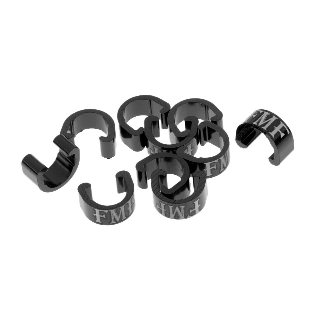 Pack of 40 Bike Shift Line C-clips Buckles Cable Guide for MTB Bike Road Bicycle