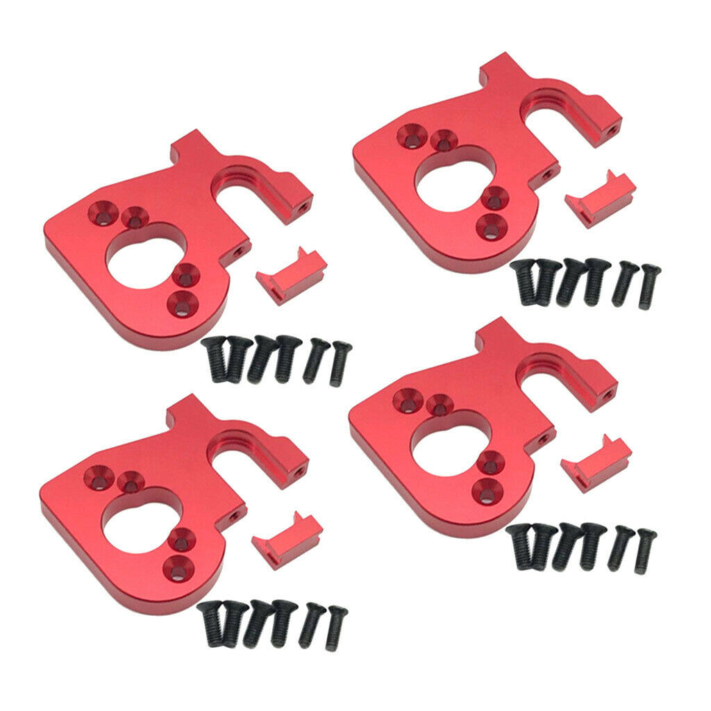 4Pcs 1/14 Motor Base for WLTOYS 144001 Crawler Buggy Trucks Spare Parts