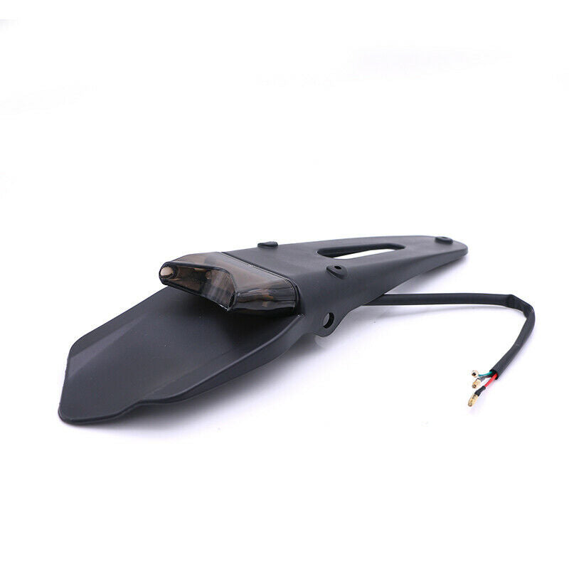 Motorcycles Running Smoke LED Rear Fender Brake Tail Light Off-road Dirt Bike