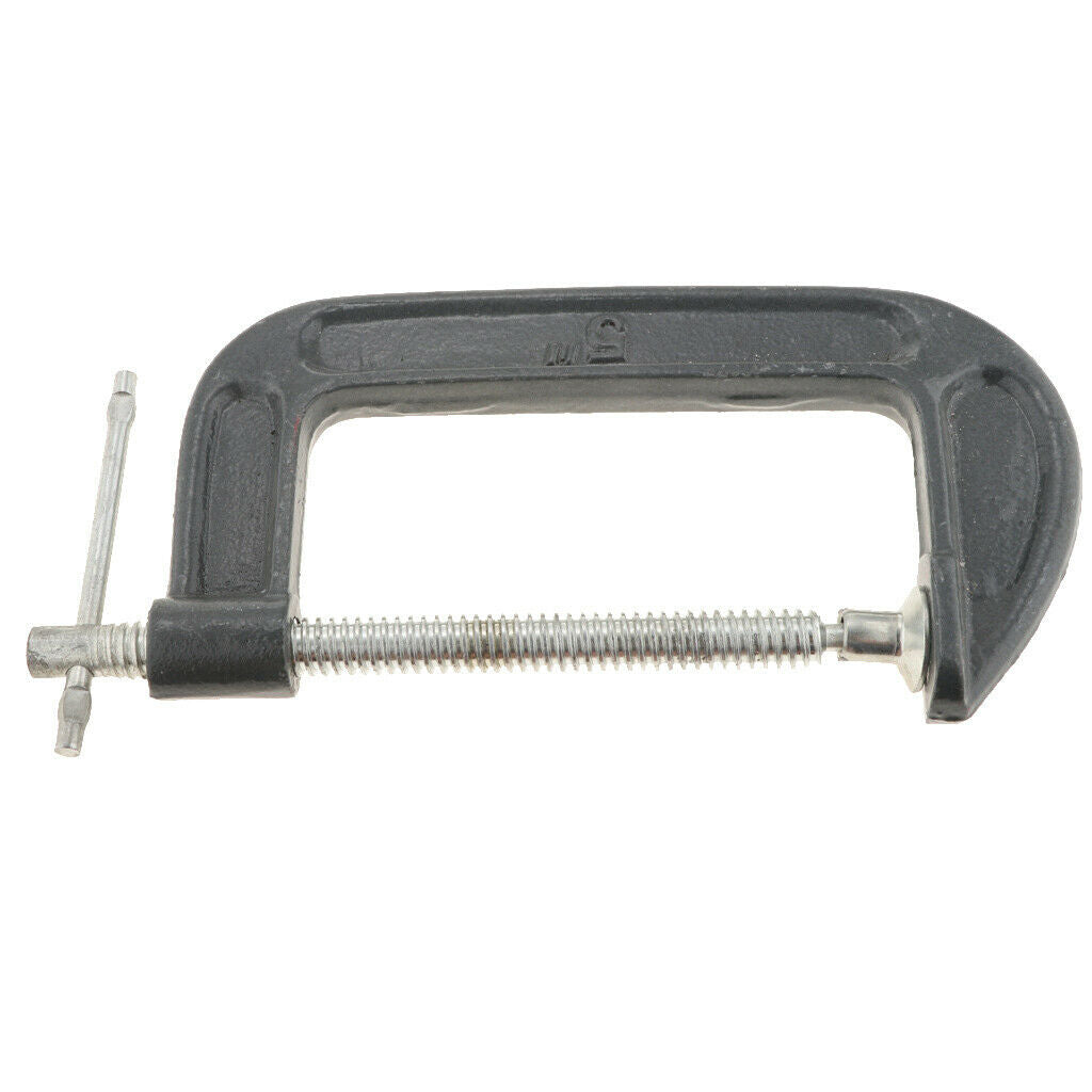 Heavy Duty Malleable Iron G-Clamp Vice Quick Grip C-Clamp Woodworking 5 Inch