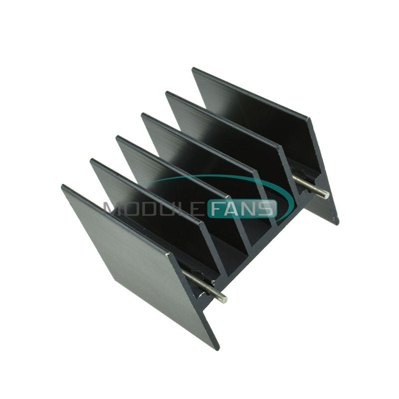 Black Heat 10pcs 25x30.3x25mm IC Sink For L298N LM7805 25x30x25 Heatsink