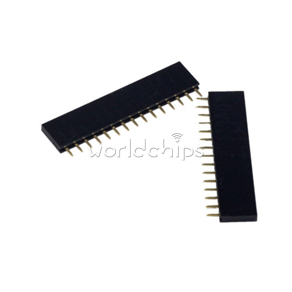 10PCS 15Pin Single Row 2.54mm Female Pin Socket connector