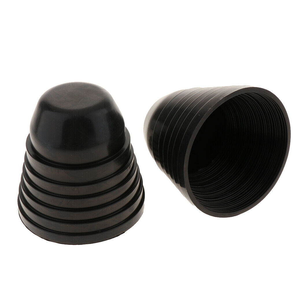 2pcs 70-100mm Rubber Headlight LED HID Lamp Dust Cover Seal Cap Waterproof For