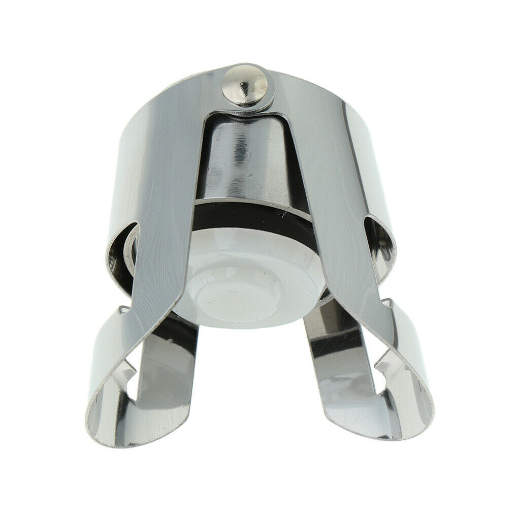 Sealer Caps Vacuum Sealed Red Wine Champagne Bottle Stopper Stainless Steel