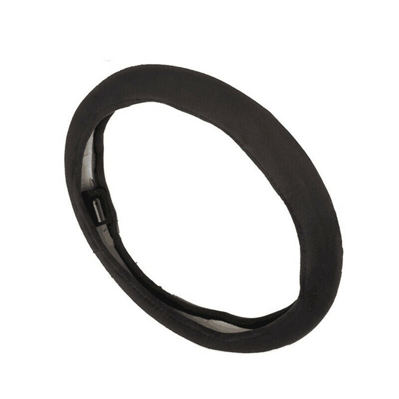 Car Auto 38CM 15" Heated Steering Wheel Cover Heating Warm Winter + Lighter Plug