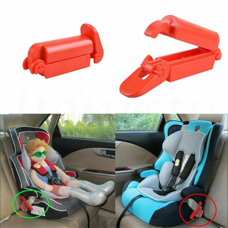 1pc Kids Children Car Seat Safety Belt Clip Buckle Child Toddler Safe Strap Lock