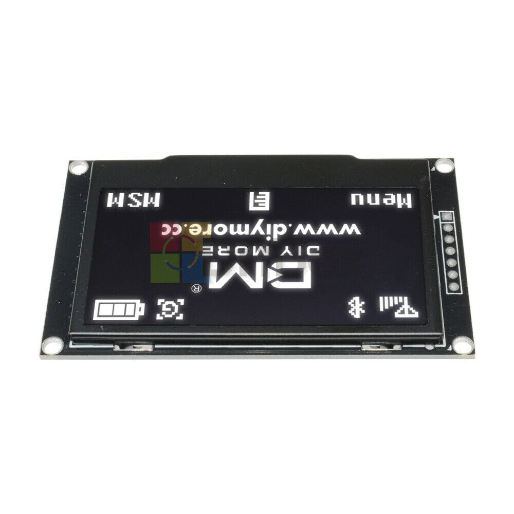 2PCS 2.42" SPI IIC 128X64 White OLED LED LCD Display Module SSD1309 for Arduino