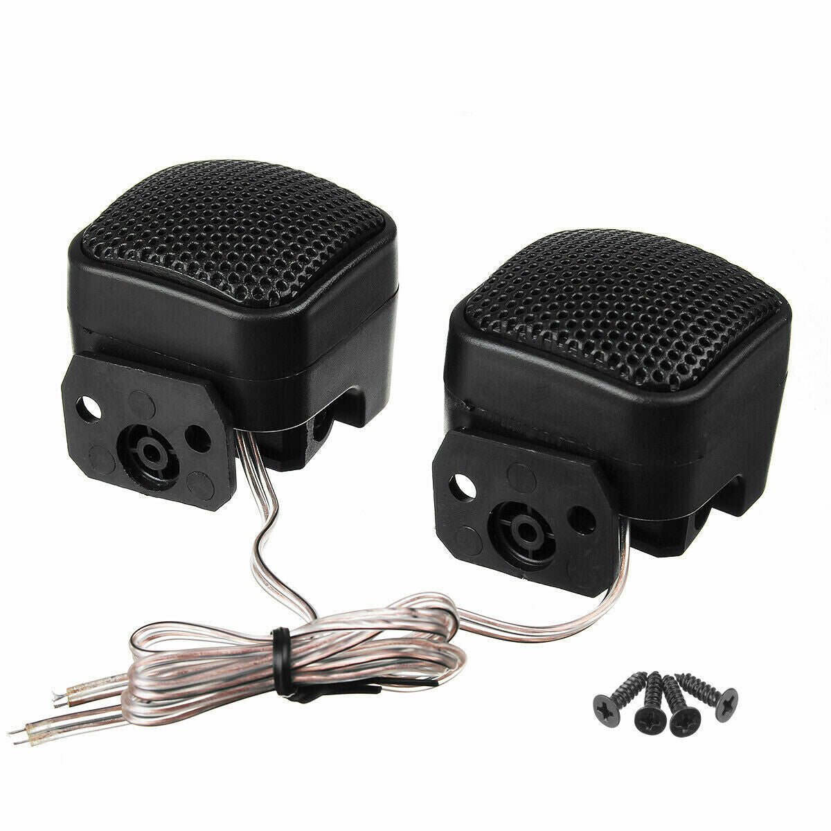 2x 12V 500W Car Audio Music Stereo Super Sound High Tweeter Speaker Black 500W