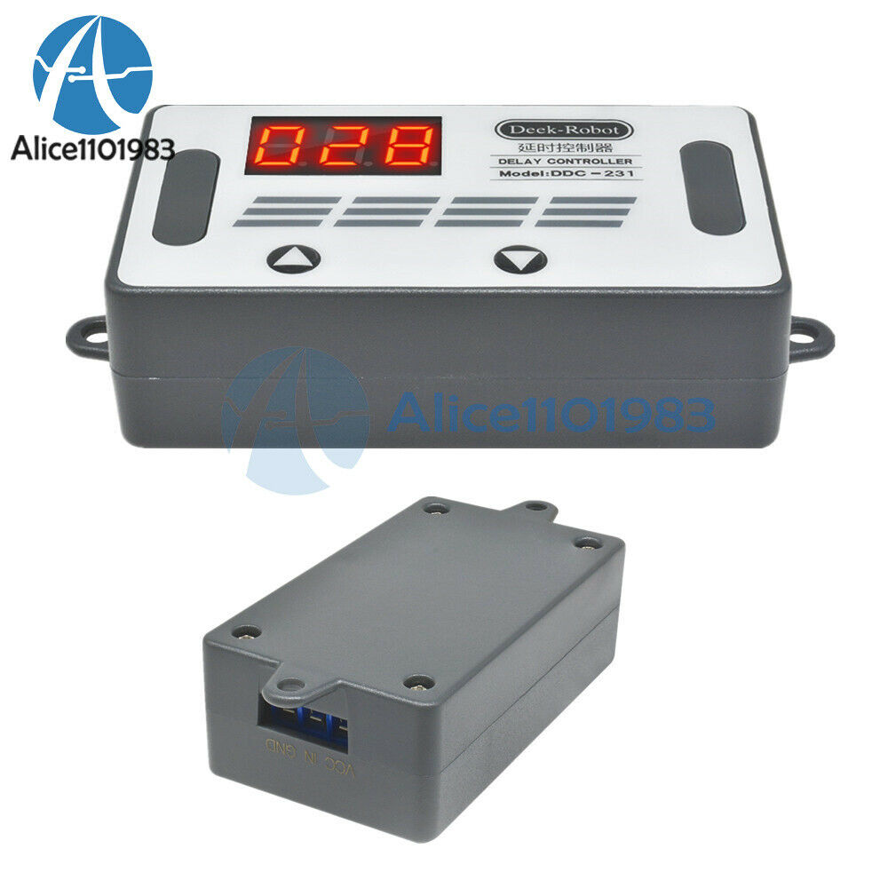 DDC-231 DC12V 50mA Time Delay Relay Controller MOS Switch Current Control+Buzzer