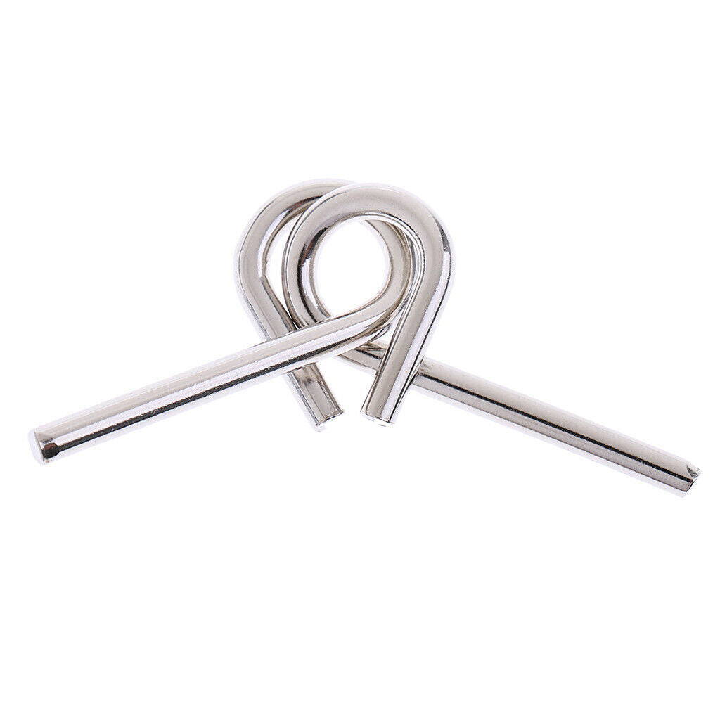 Alloy Key Lock Brain Teaser Keys Puzzles Toys for Adults Kids Game Style 1