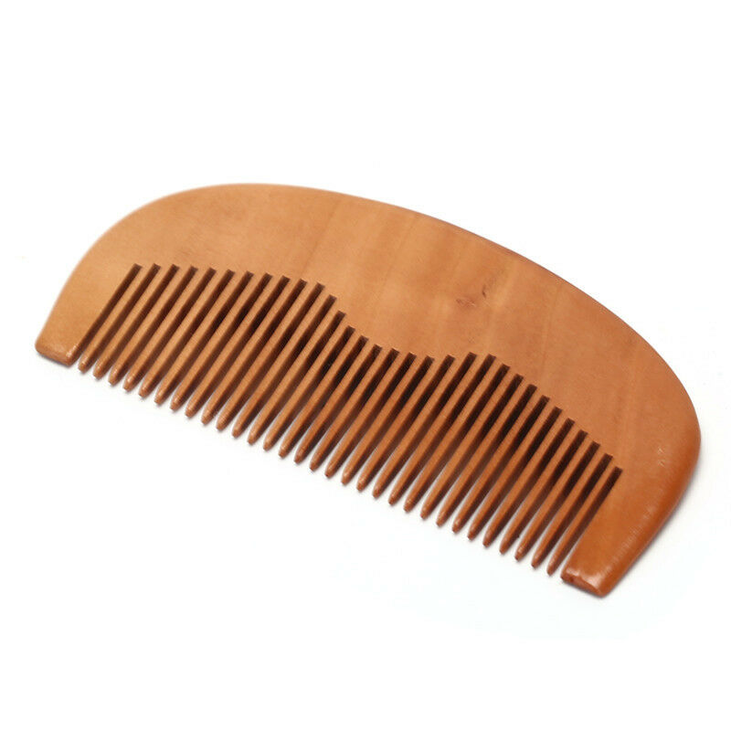Beard Brush & Beard Comb Boar Bristle Comb Mens Mustache Care Grooming Ki.l8