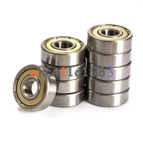 20PCS Flange Ball Bearing 608ZZ 8*22*7 mm Metric Flanged Bearing