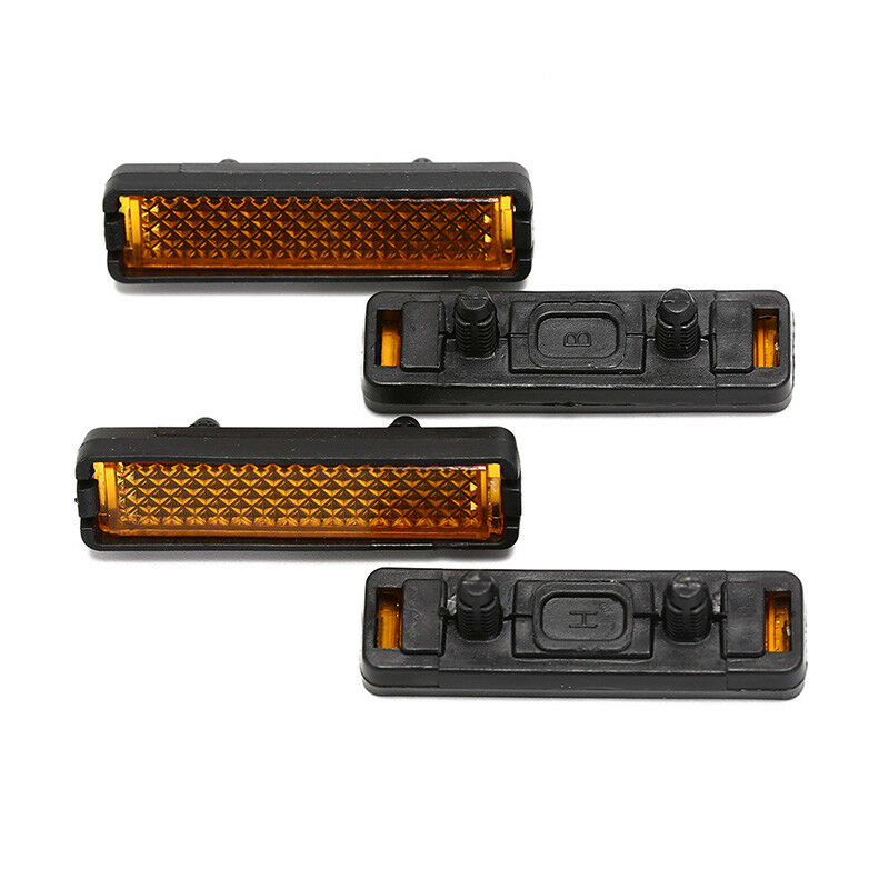 4pcs/set bicycle pedal reflectorsafety night cycling reflective bike acces.l8