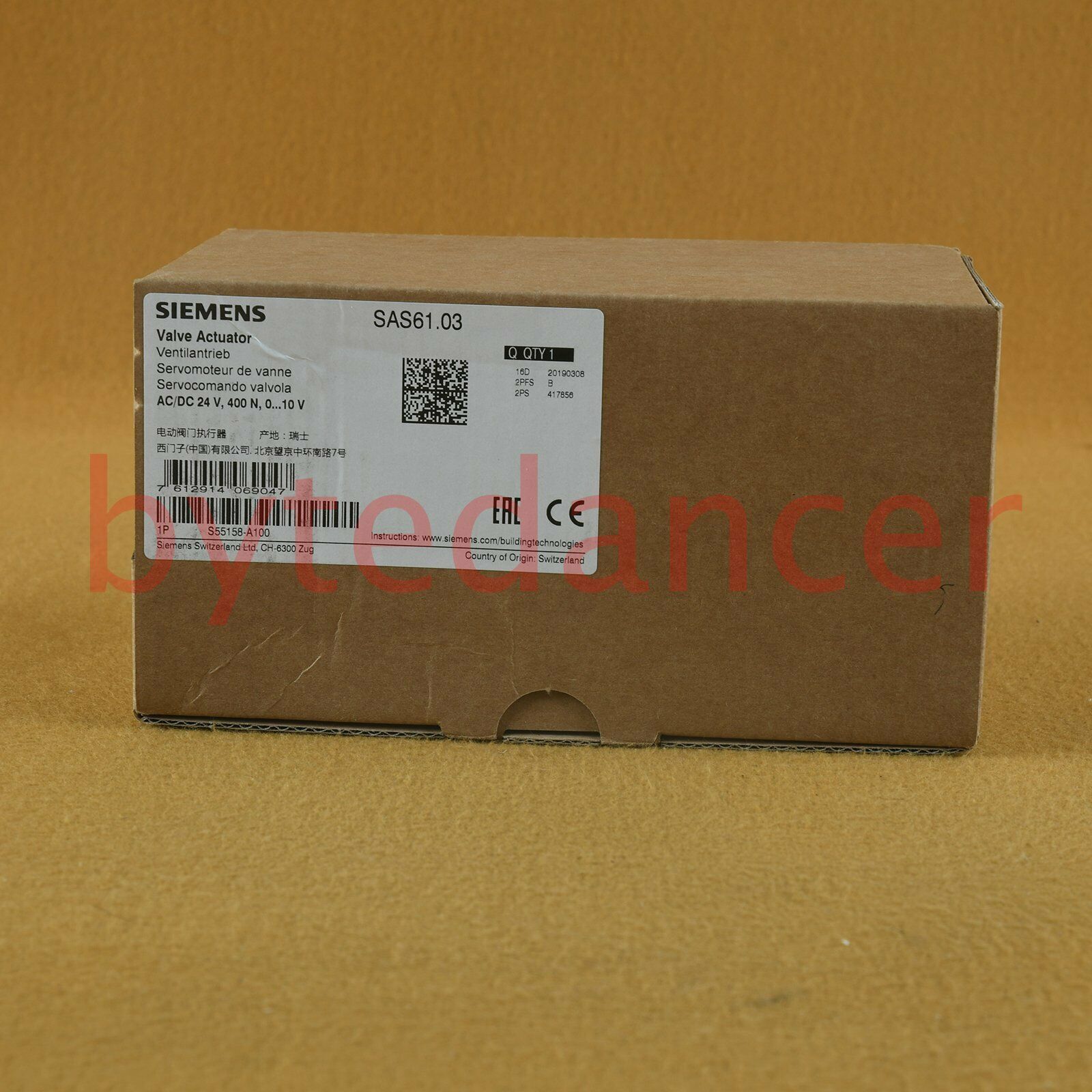 1PC New Actuator SAS61.03 One year warranty Fast  SM9T