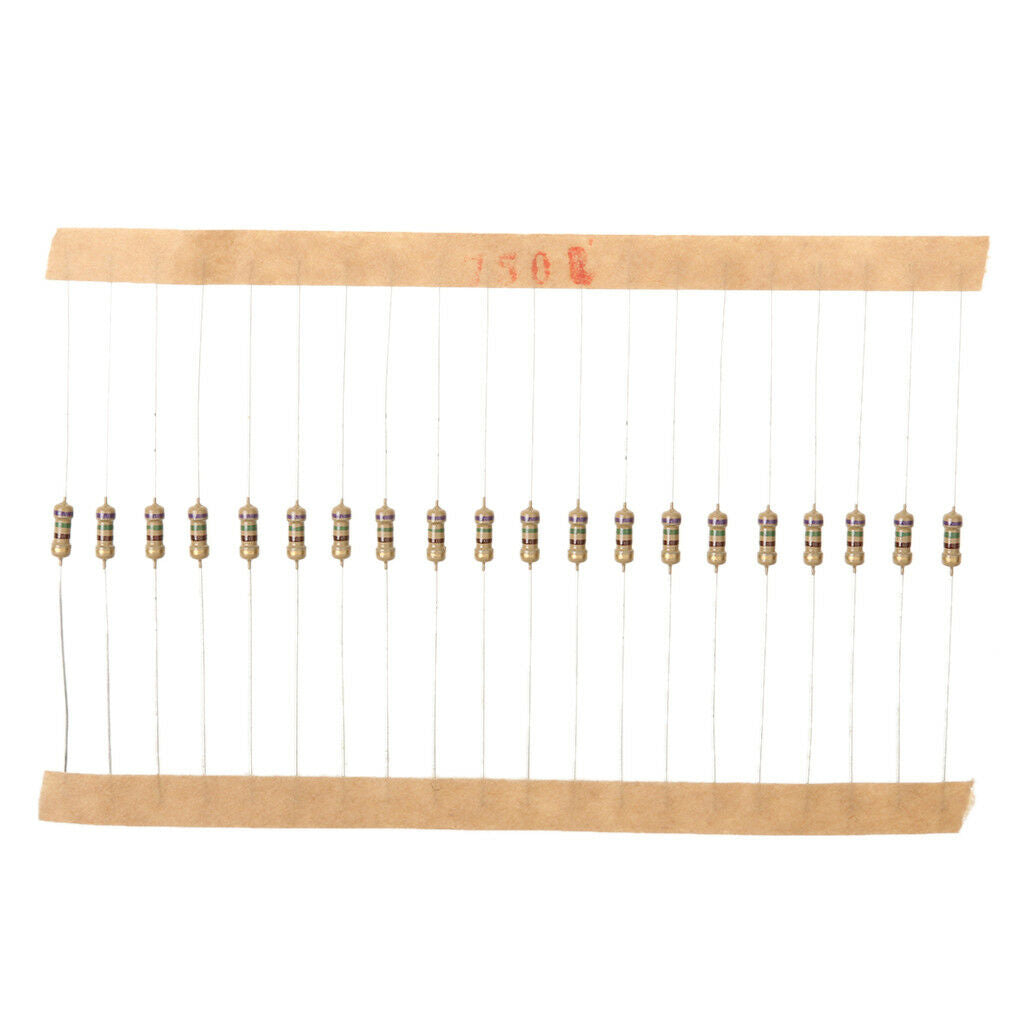 Carbon Film Resistors 1/4W 0.25W - Full Range of Values - Various Pack Sizes