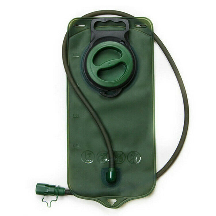 2L TPU Water Reservoir Hydration Water Pack Large Opening BPA Free Hiking Bag