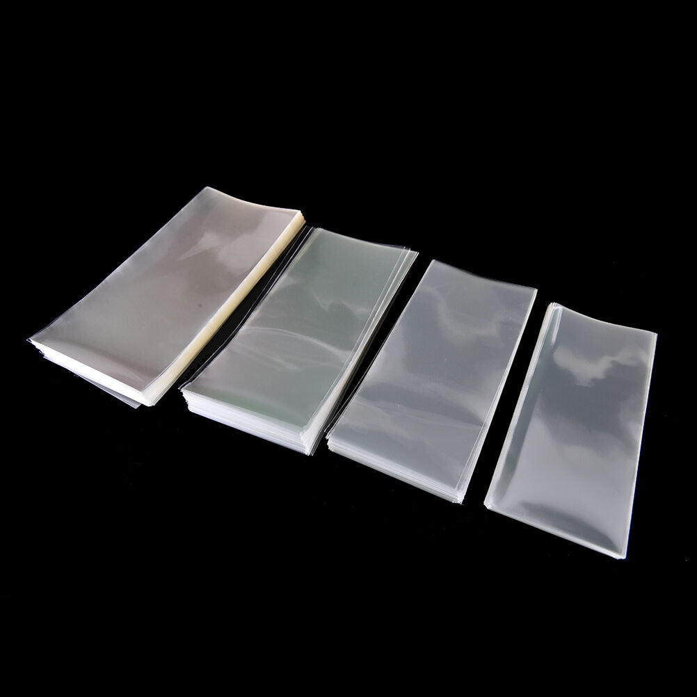 400pcs  CLEAR PLASTIC BILL SLEEVES FOR CURRENCY PAPER MONEY HOLDERS