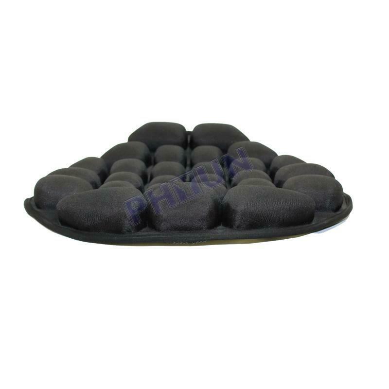 Motorcycle Seat Cushion Inflatable Air Cushion w/ Air Pump Comfortable Universal