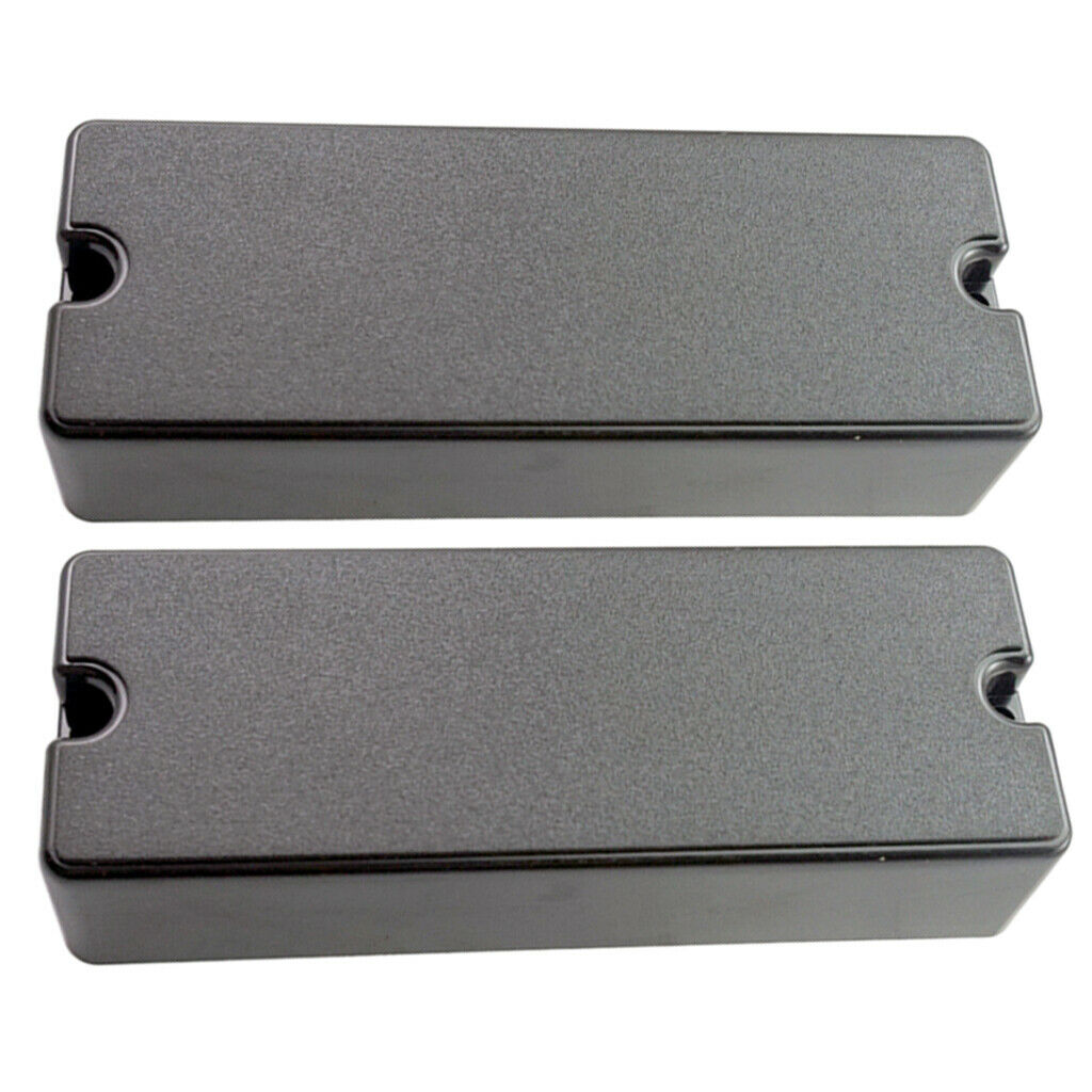 Sealed closed type humbucker pickup covers for 5 string electric bass 2