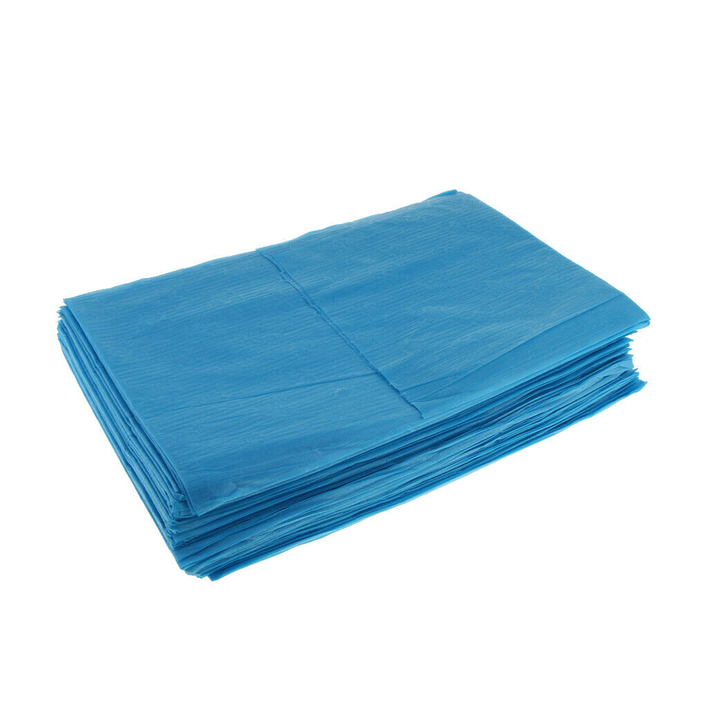 Set of 20 Disposable Non-Woven Bed Table Sheets for Beauty Massage Sauna