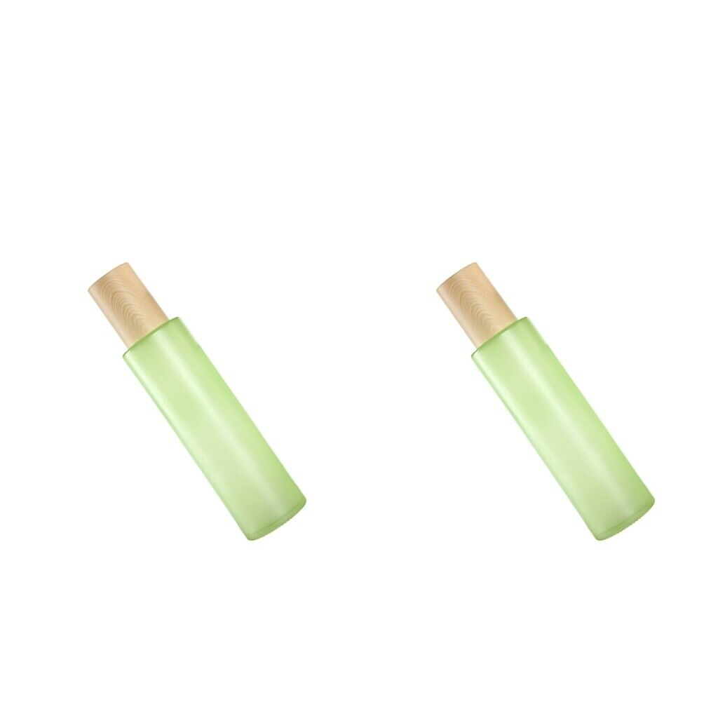 2pcs Empty Makeup Bottles Refillable Glass Vials for Essential Oil Toner  Makeup