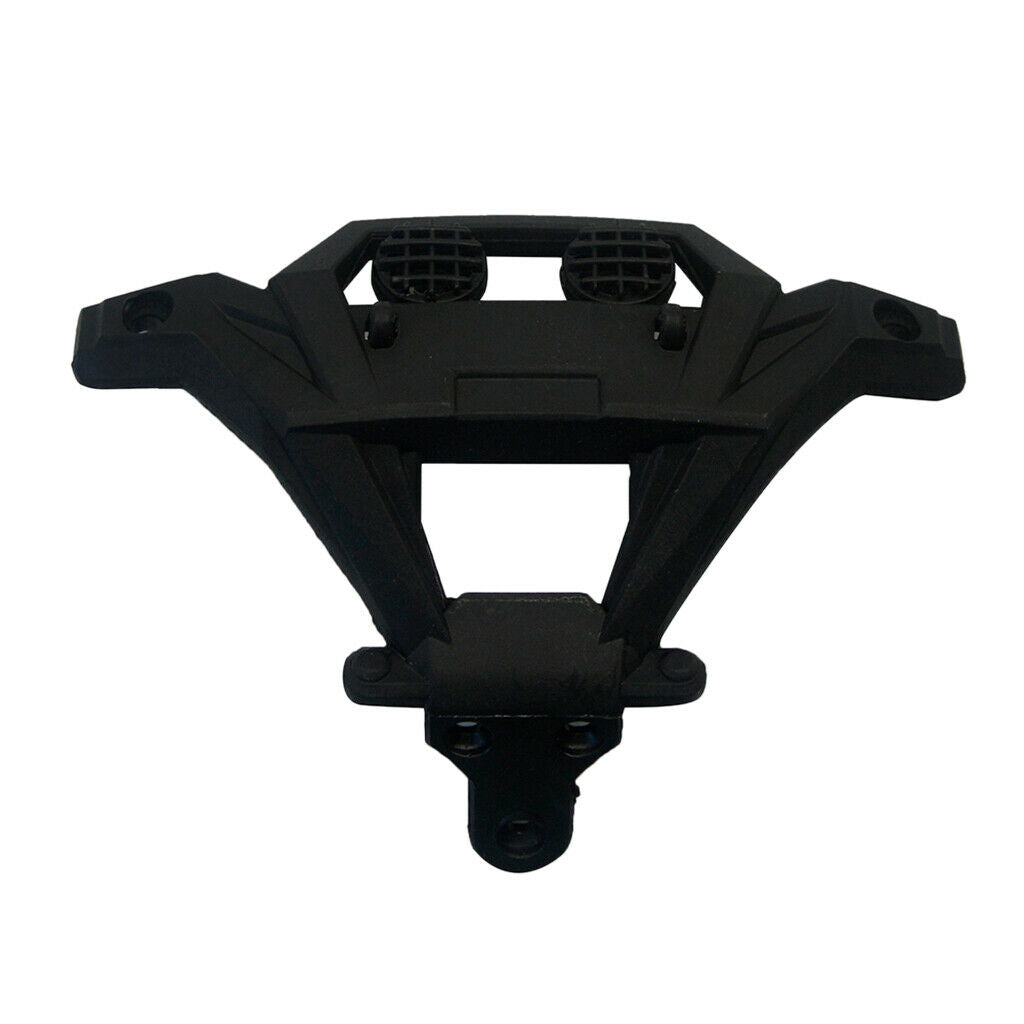 2Pcs Rc Car Front Rear Bumper DIY Fit for Xinlehong 9125 Replacements Black