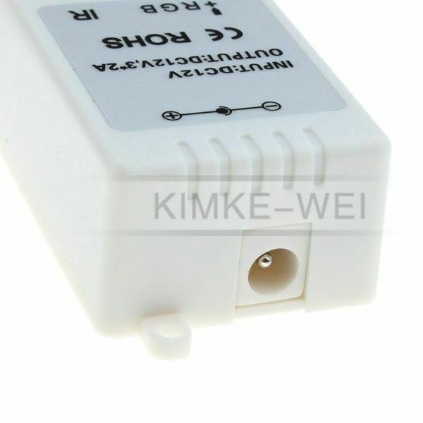 12v Control Box & Remote for 5050 SMD LED Strip - Anode