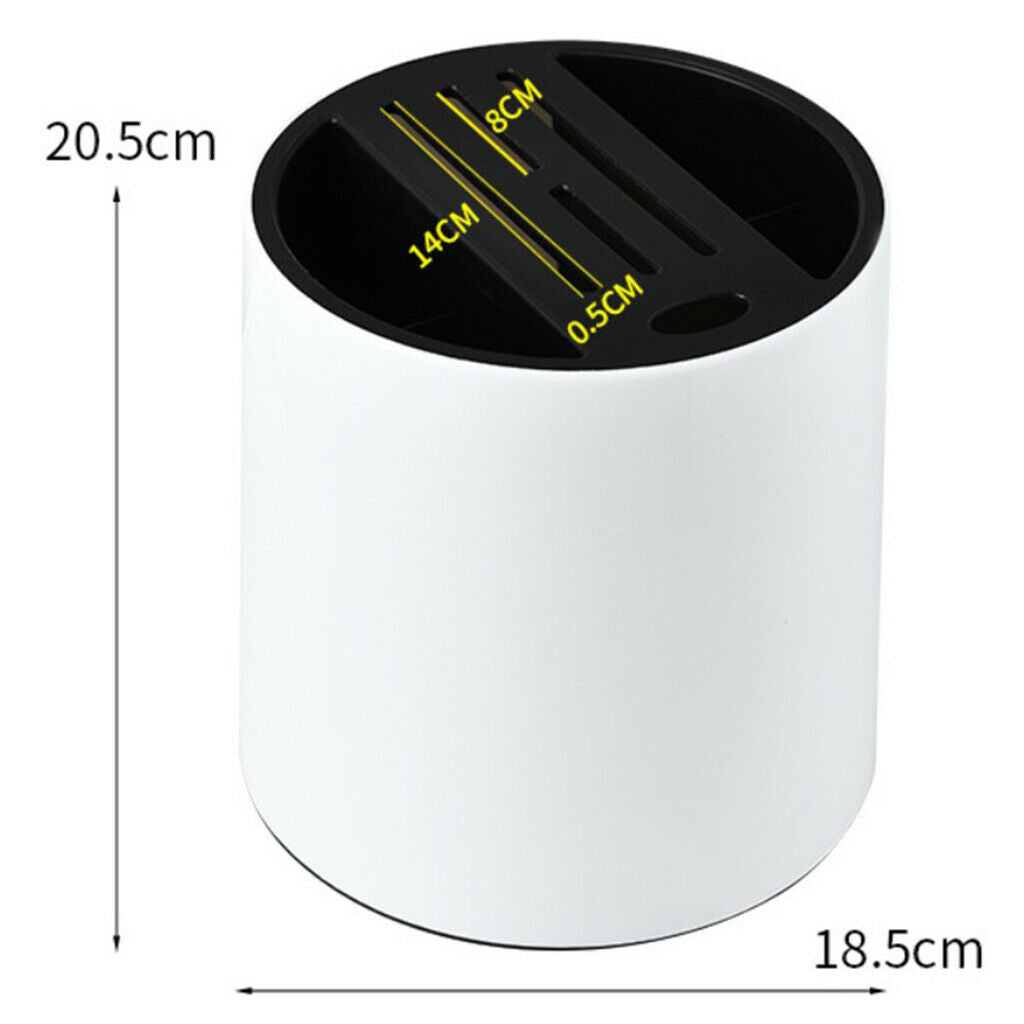 Kitchen Utensil Holder Sturdy 360 Degrees Extra Large for Countertop Spatula