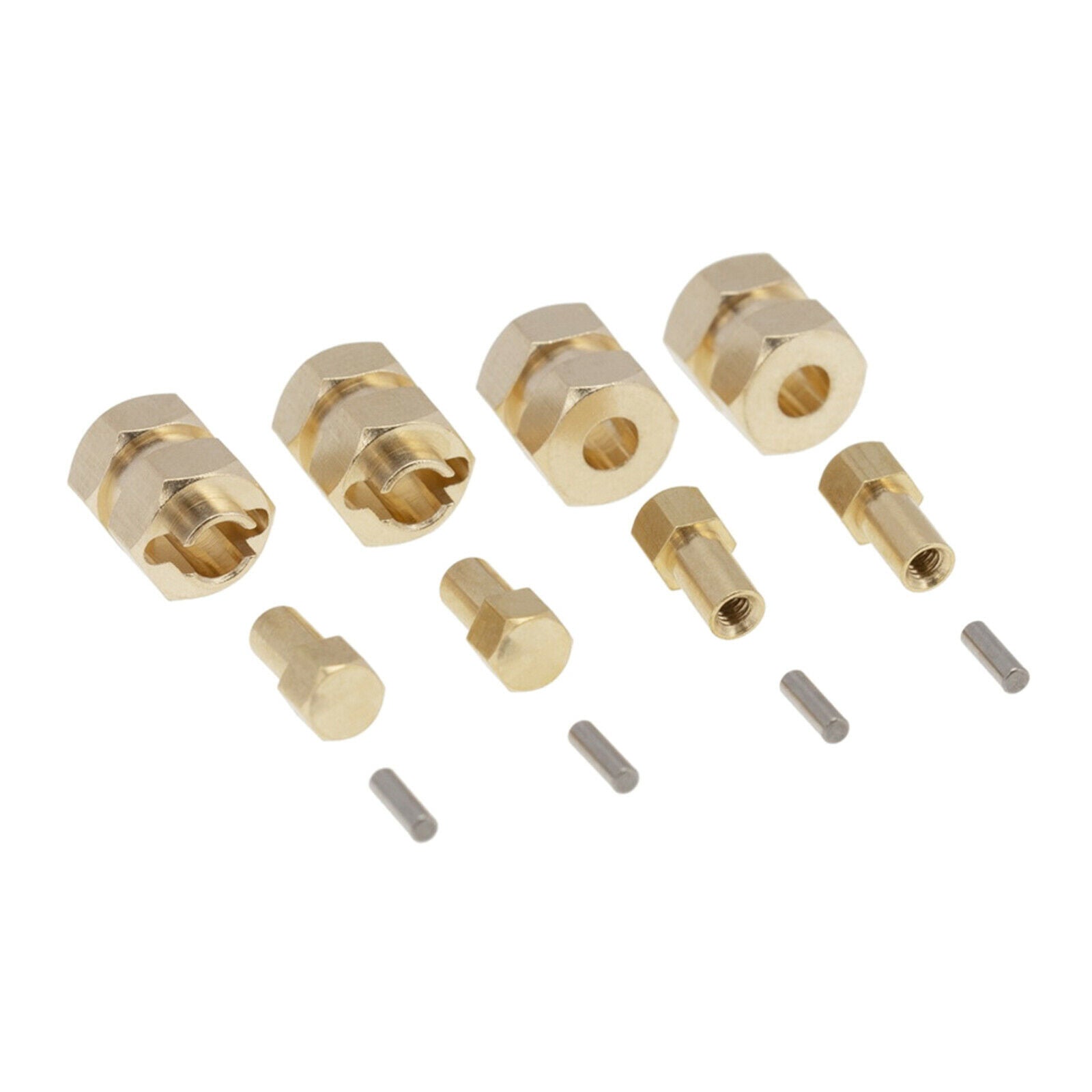 Wheel Hub Hex Adapter 7mm Extension For SCX24 AXI90081 1/24 RC Car DIY Parts