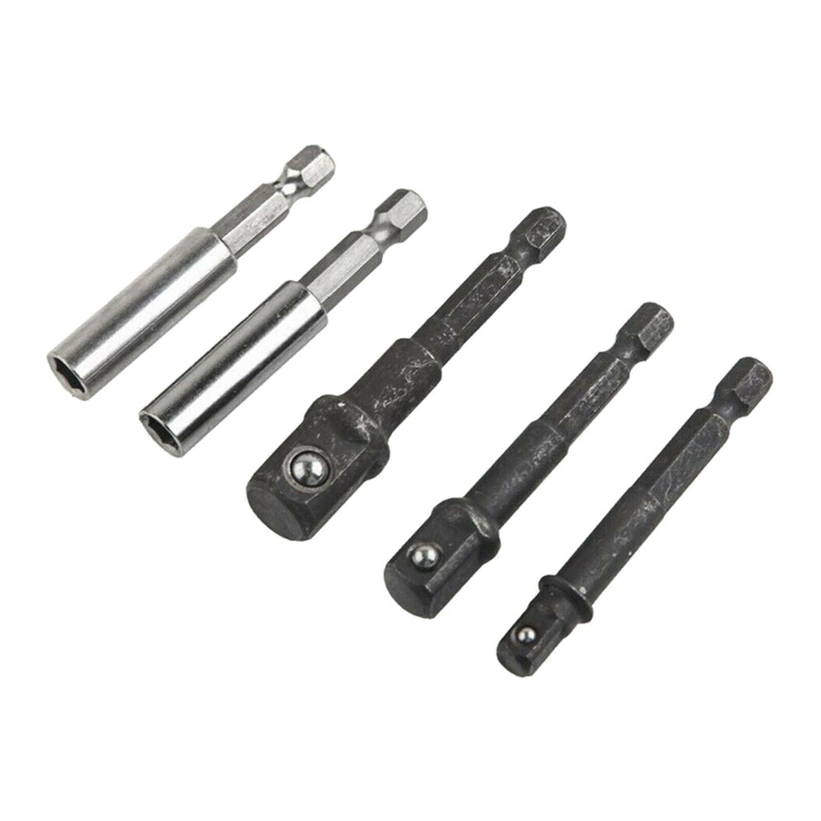 9-pack Hex Drill Socket Converter Reducer Power Extension Bit Kit Impact