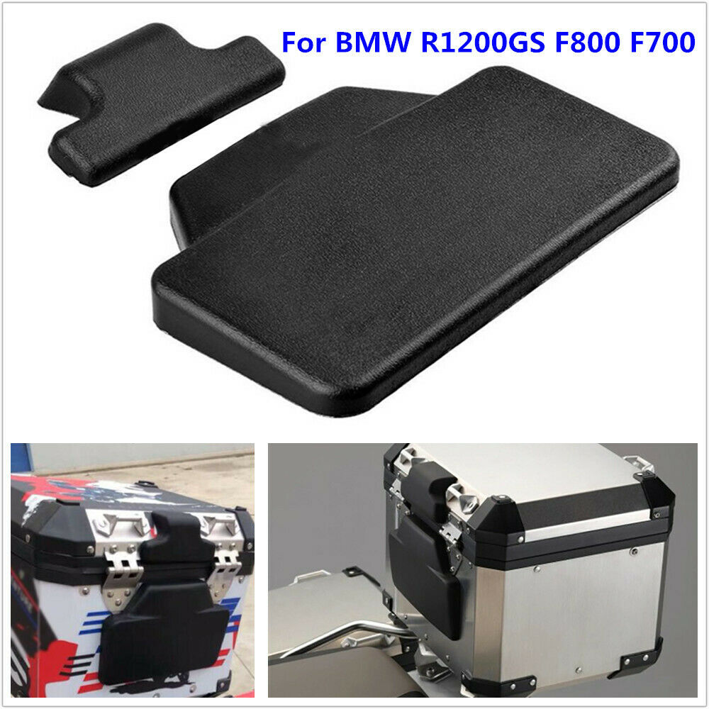 Motorcycle Aluminum Alloy Tail Top Box Backrest Cushion Pad Fit for BMW Bikes