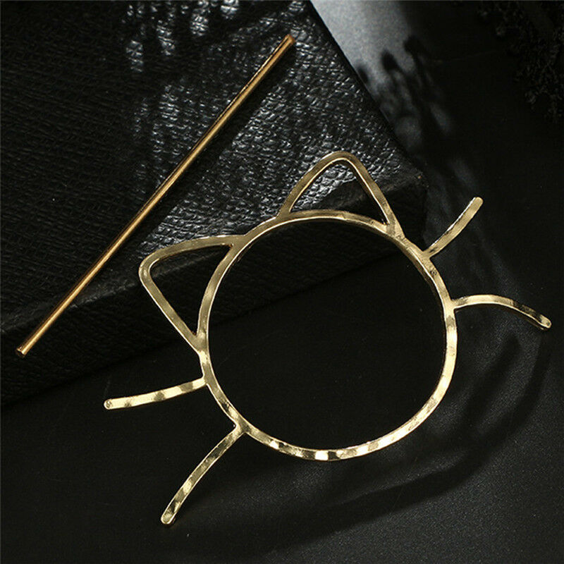 Women Kids Cute Animal Cat Hair Pin Hair Clip Barrette Pin Hair Accesserie.l8