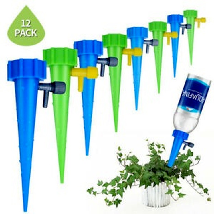 12* Automatic Self Watering Spikes System Garden Home Plant Pot Water-er Tools