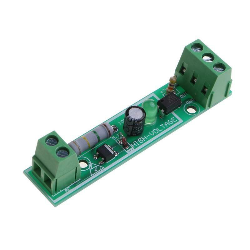 1 Way Plc Rail compatible Microcontroller Photocoupler Module 3-5V AC 220V Volt