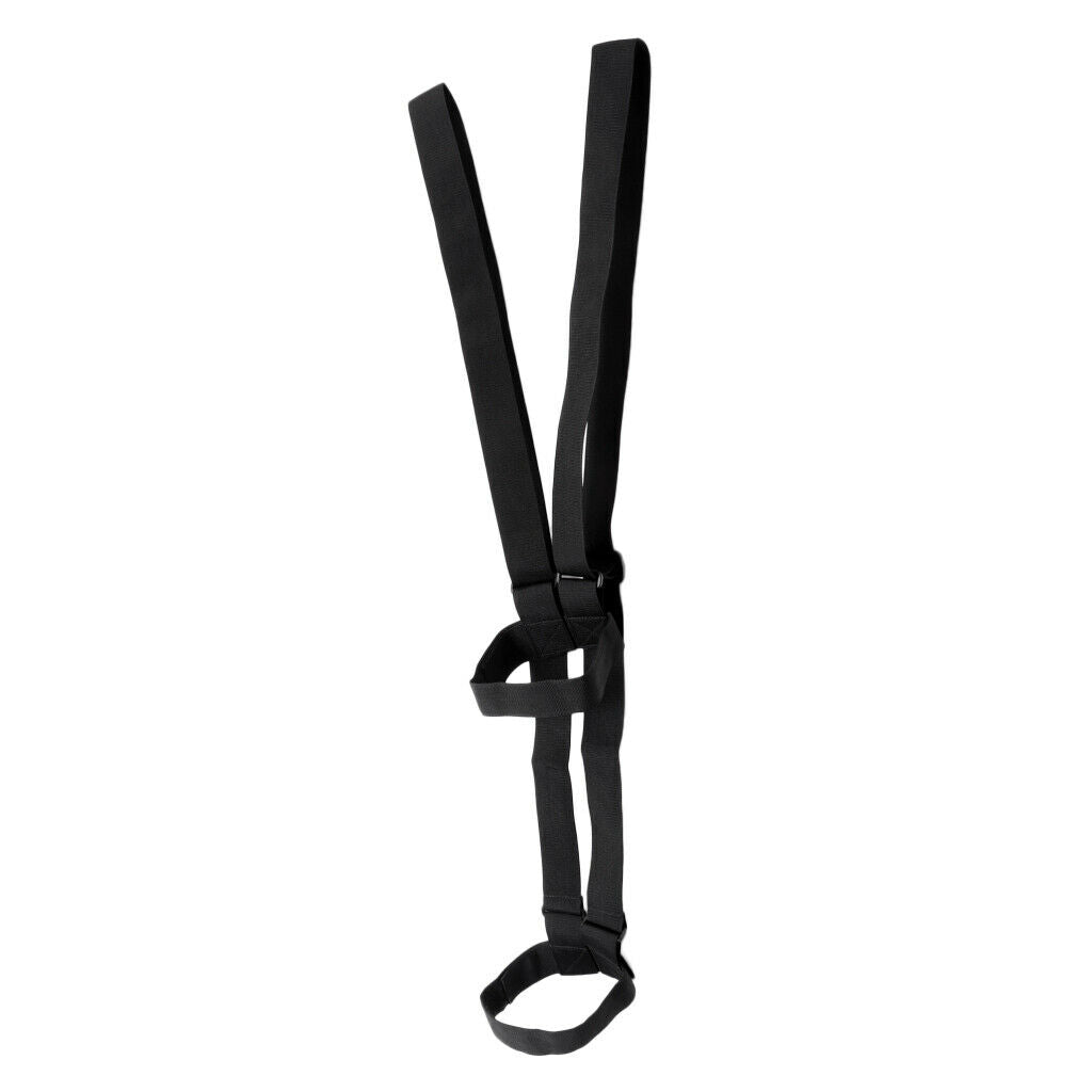 Compact Adjustable Ski Backpack Shoulder Belt Carrier Carry Webbing Strap