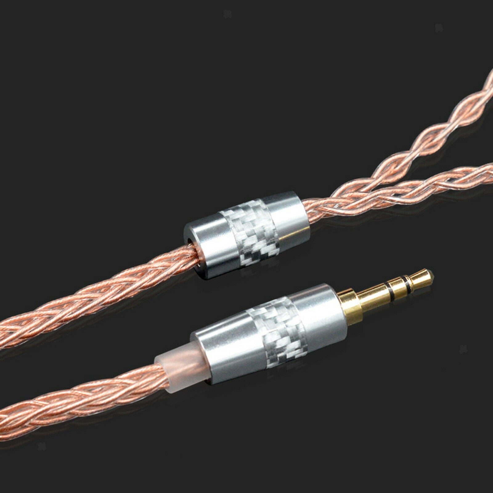 8Core Copper Headset Cable Cord Replacement 1.2m for KZ DQ6 ZSX ZAX ZSN